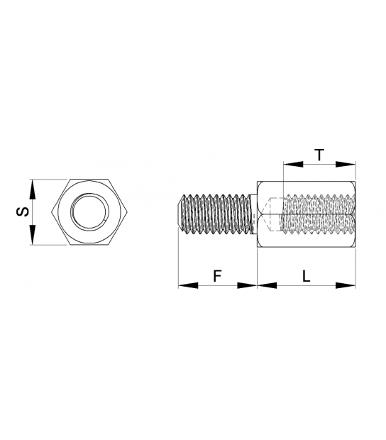 Entretoise M3 en Nylon mâle à femelle, 10/50/100 pièces, blanc noir PCB,  vis d'espacement en plastique - AliExpress