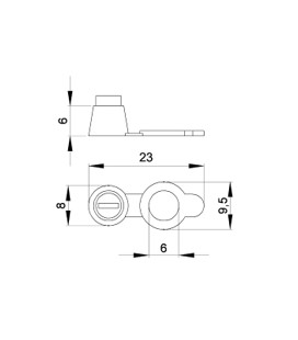 BOUCHON POUR GRAISSEUR - B132