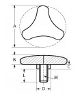 Volant trèfle – VBNT